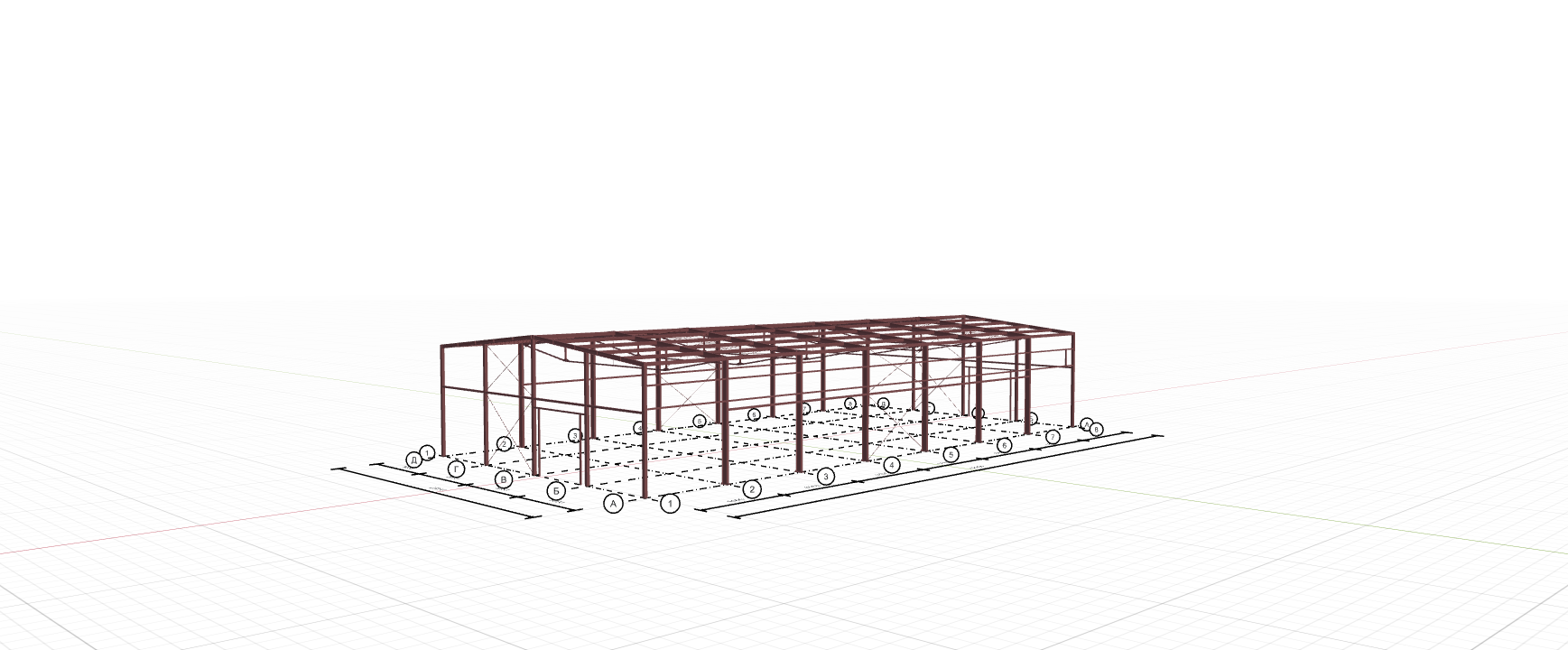 Теплое здание, 882 кв.м