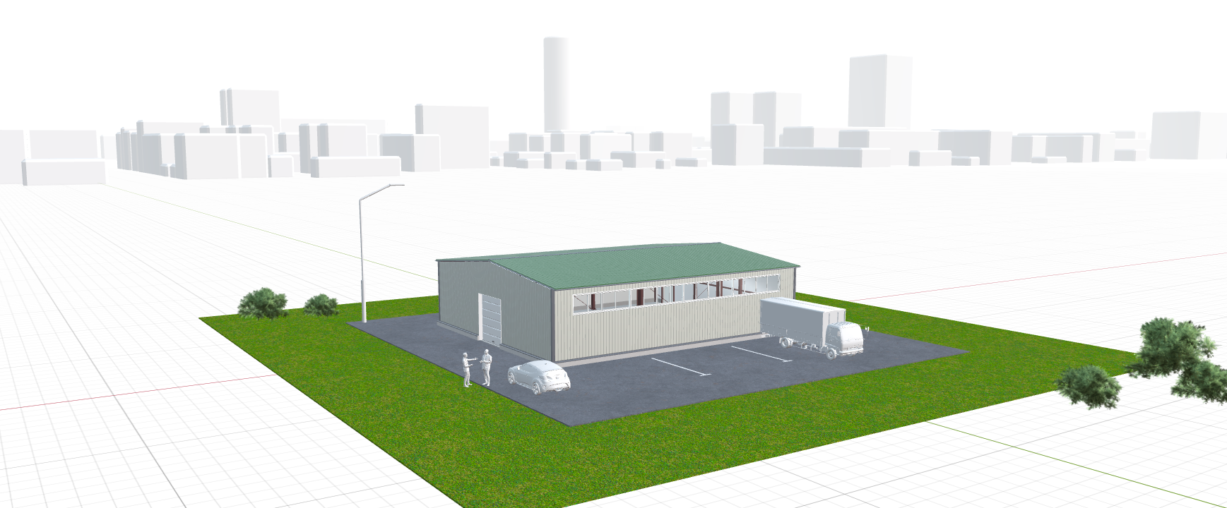 Ангар для сельхозтехники, 270 кв.м