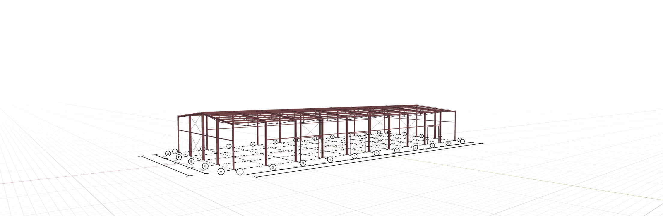 Теплое здание, 1440 кв.м