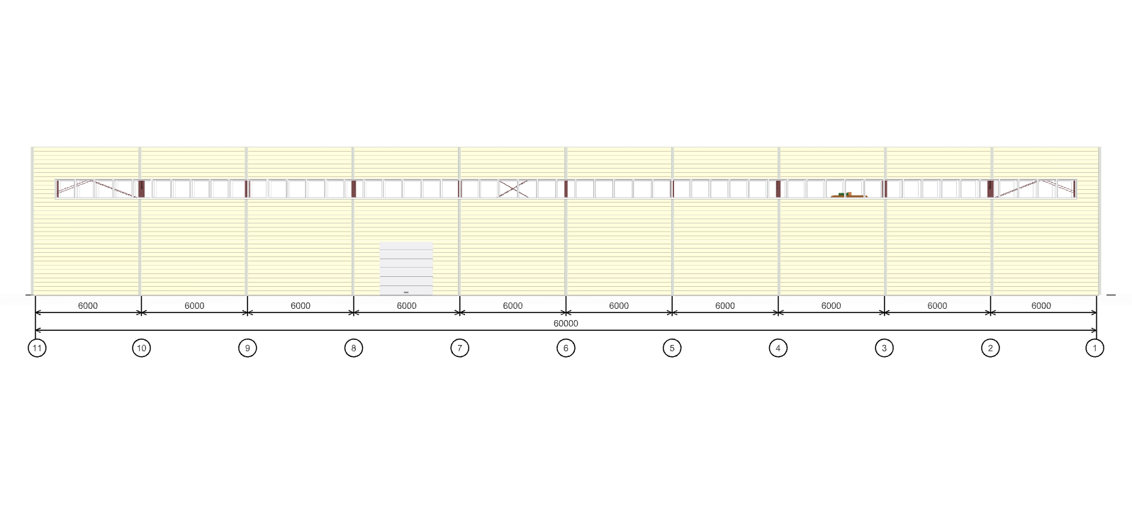 Быстровозводимый цех, 1440 кв.м