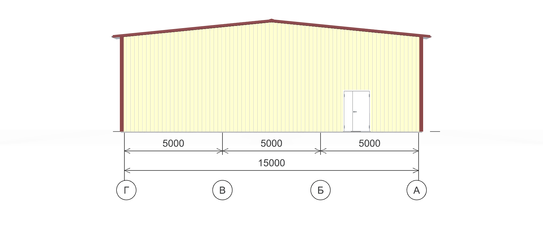 Быстровозводимый магазин, 450 кв.м