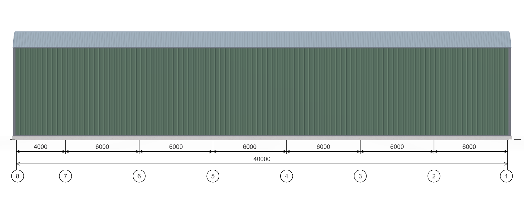 Холодный ангар, 960 кв.м