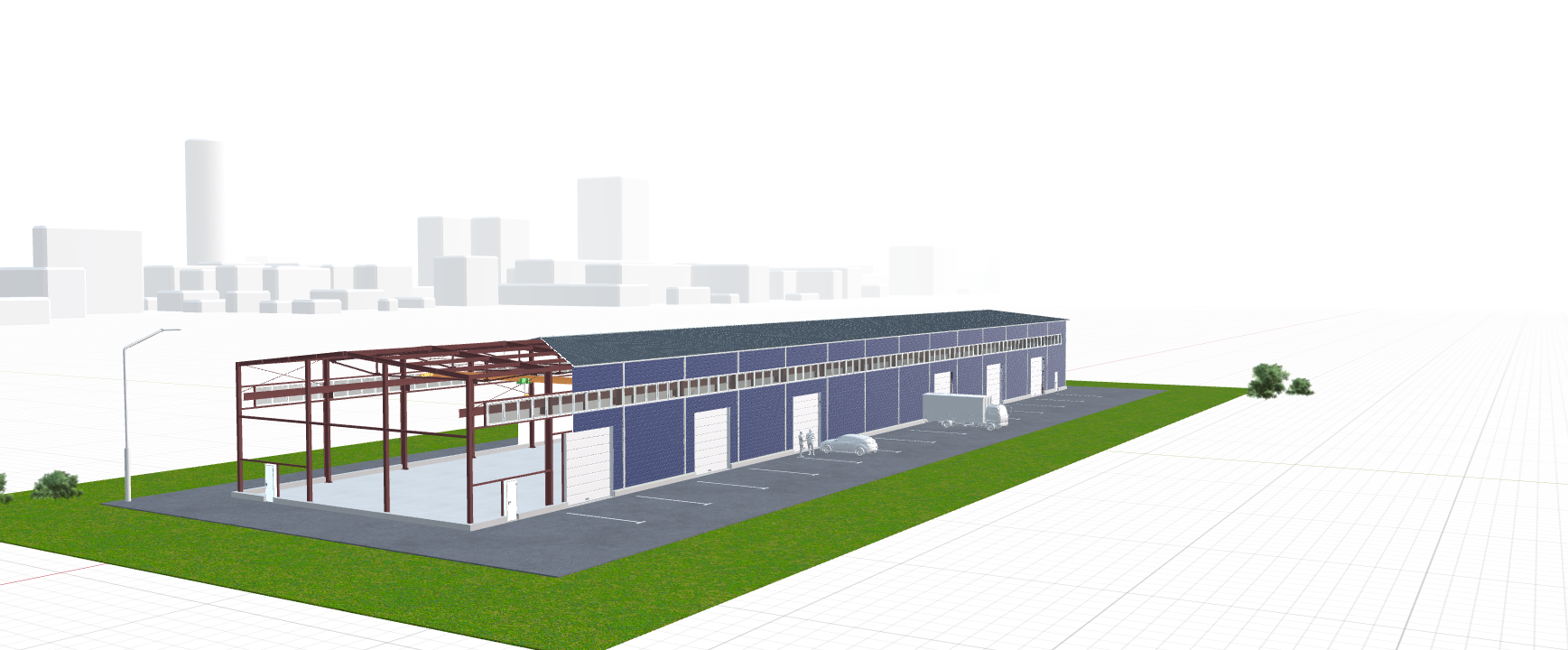 Производственное здание, 1620 кв.м