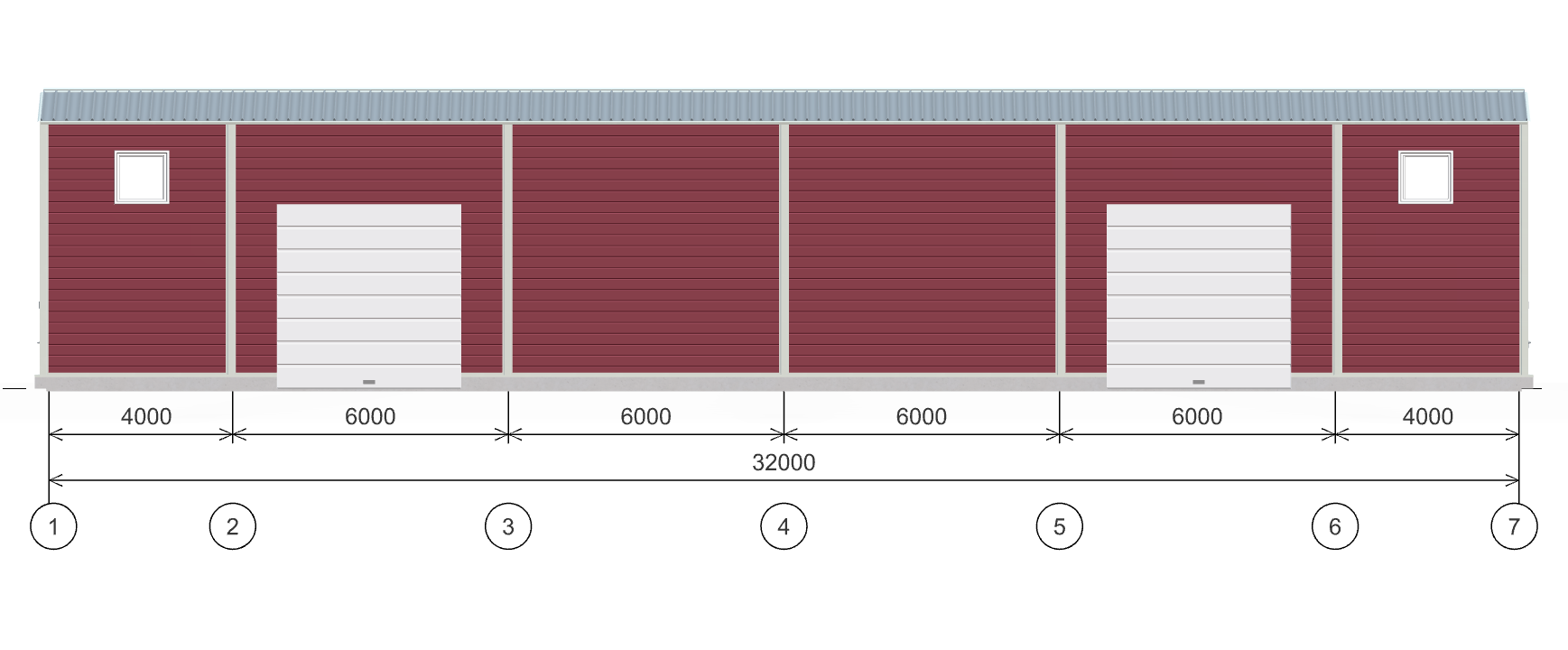 Быстровозводимый гараж, 384 кв.м