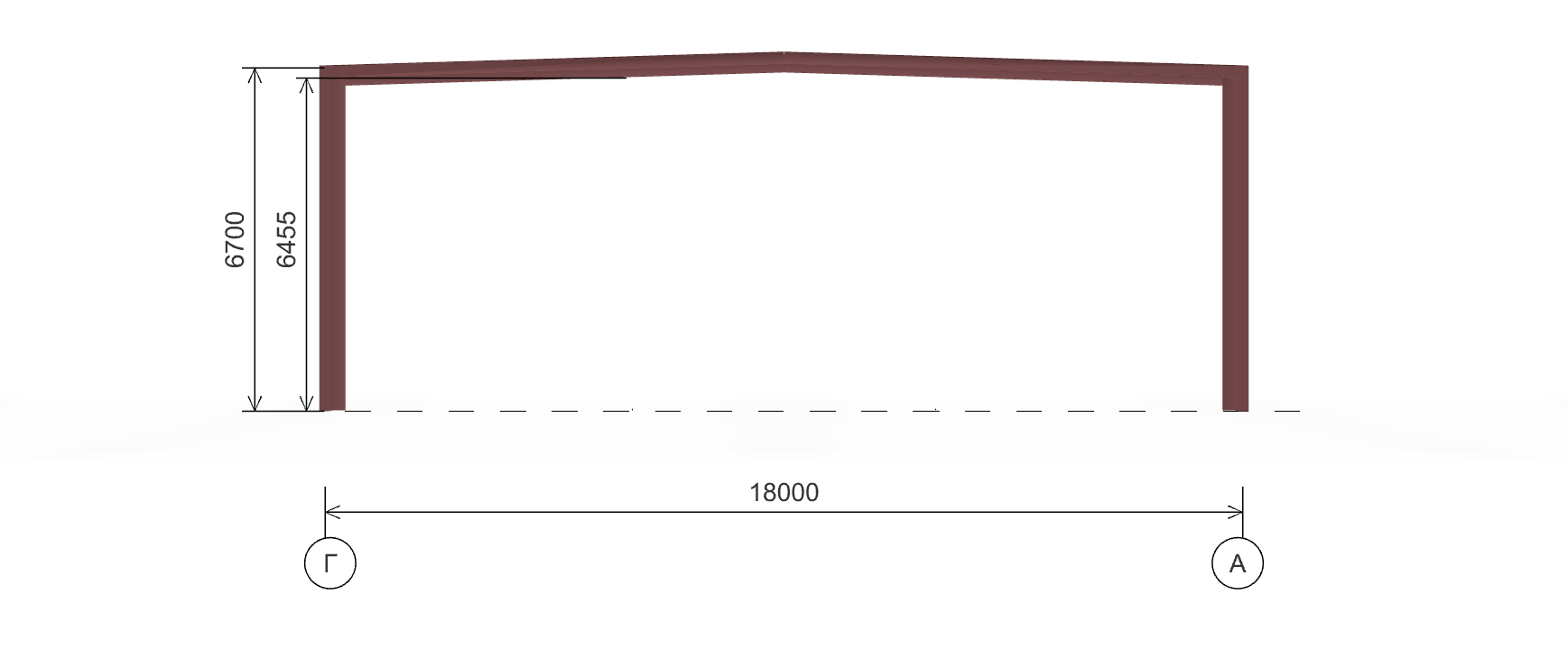 Быстровозводимый автосервис, 684 кв.м