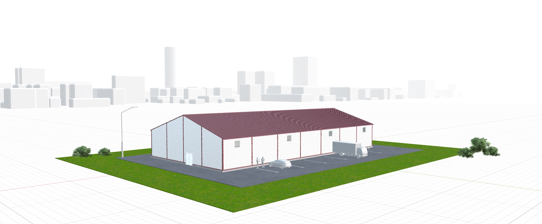 Быстровозводимая птицефабрика, 882 кв.м