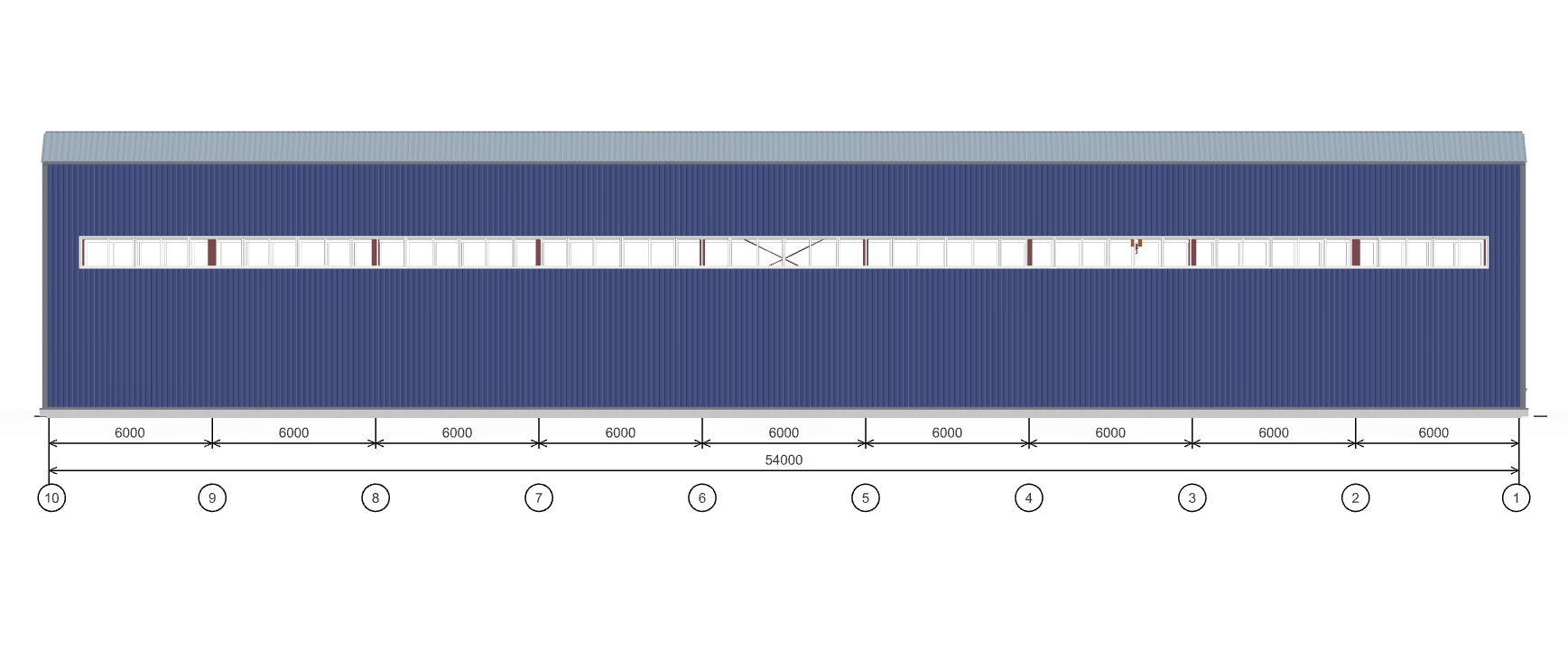 Производственный цех с кран-балкой, 1134 кв.м