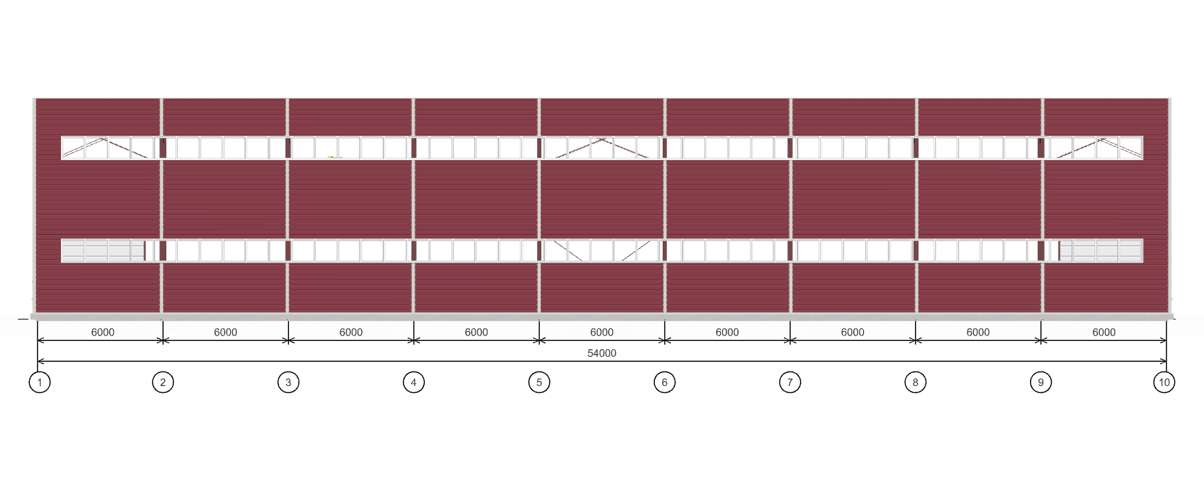 Производственный цех с кран-балкой, 1134 кв.м