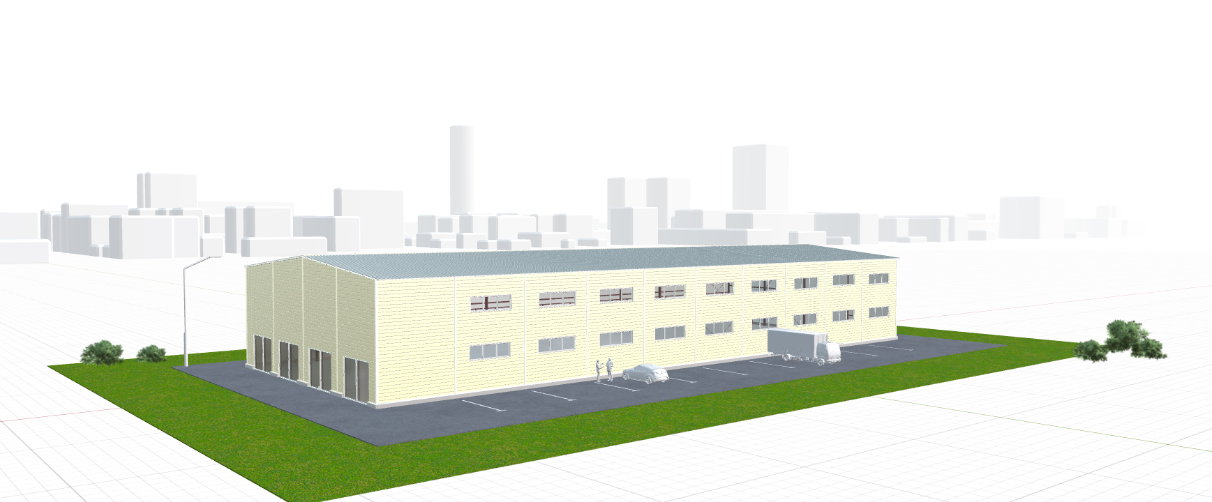 Быстровозводимый спортзал, 1440 кв.м