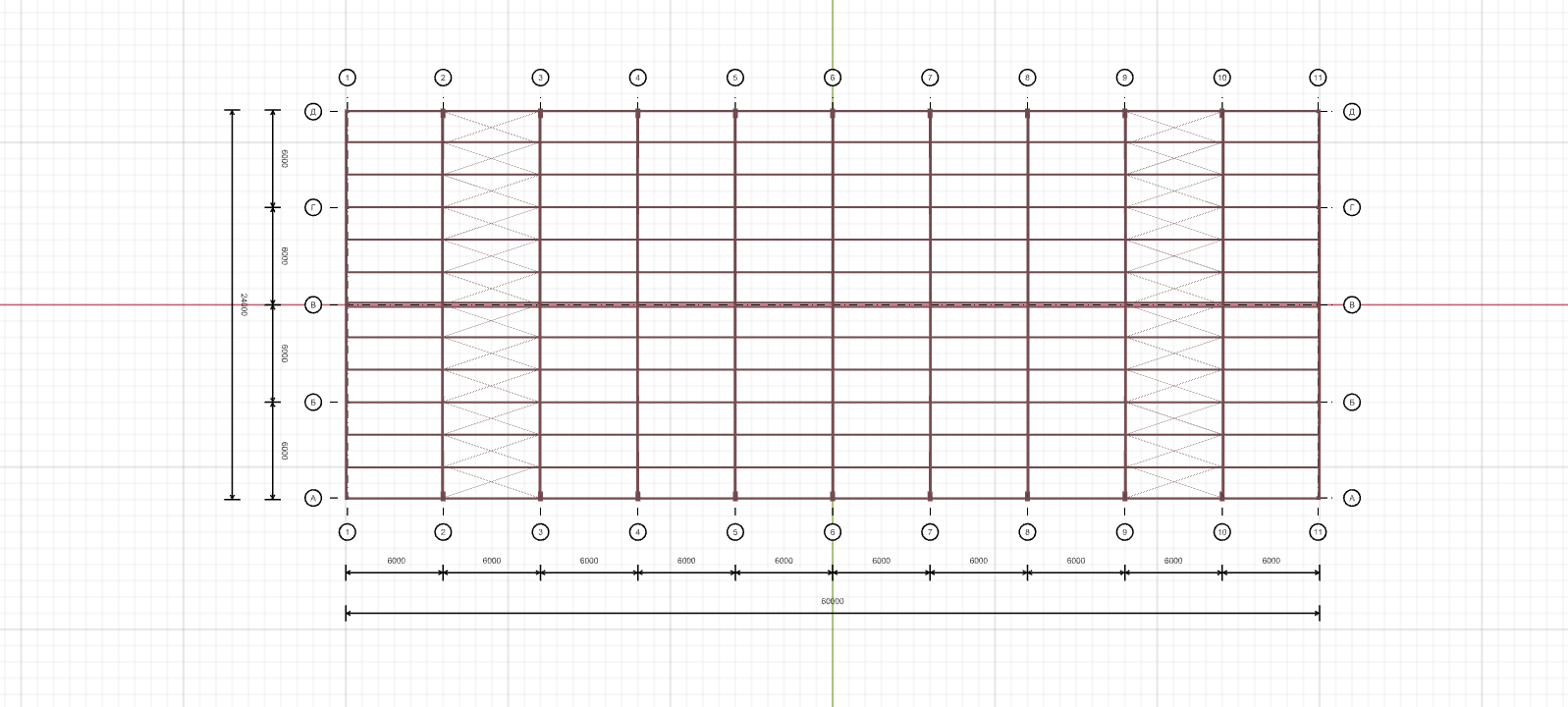 Быстровозводимое сенохранилище, 1440 кв.м