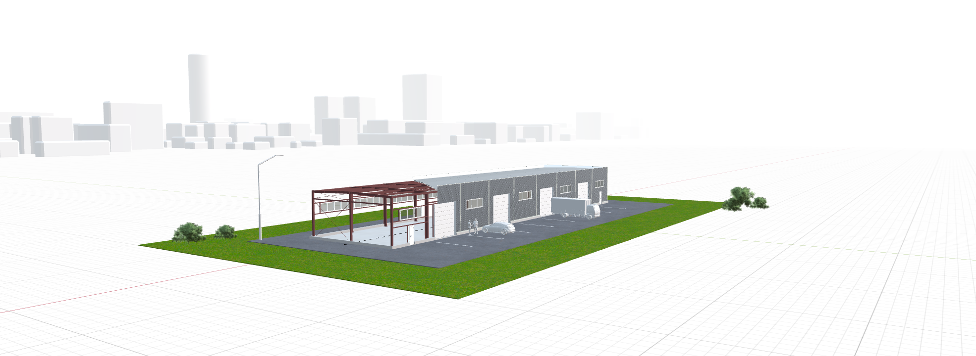 Быстровозводимая автомойка, 648 кв.м