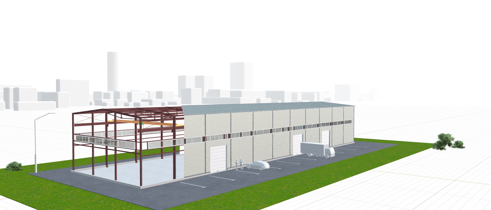 Производственное здание, 1188 кв.м