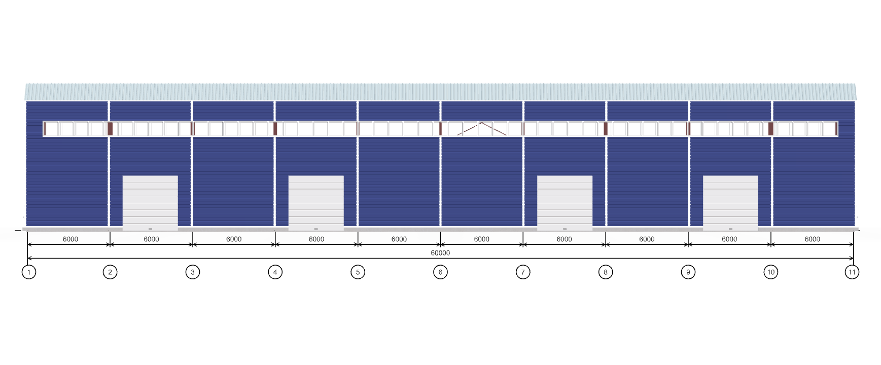 Быстровозводимое здание, 1440 кв.м