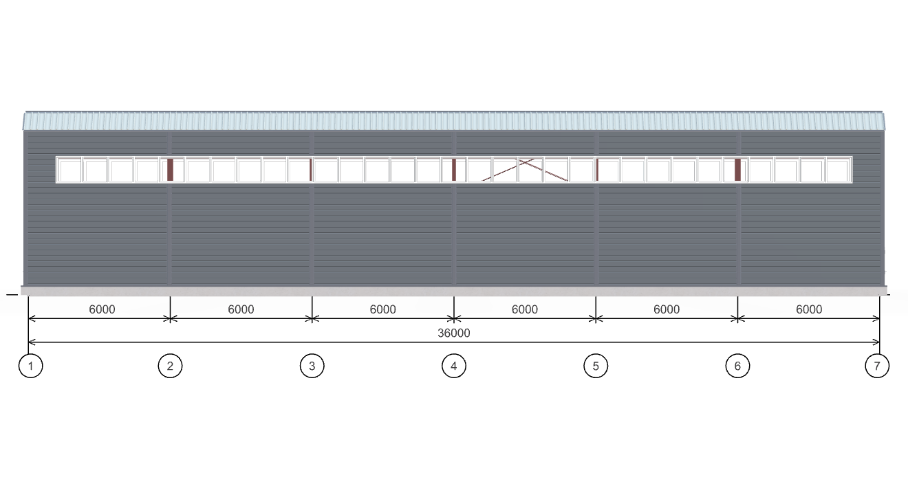 Быстровозводимый цех, 504 кв.м