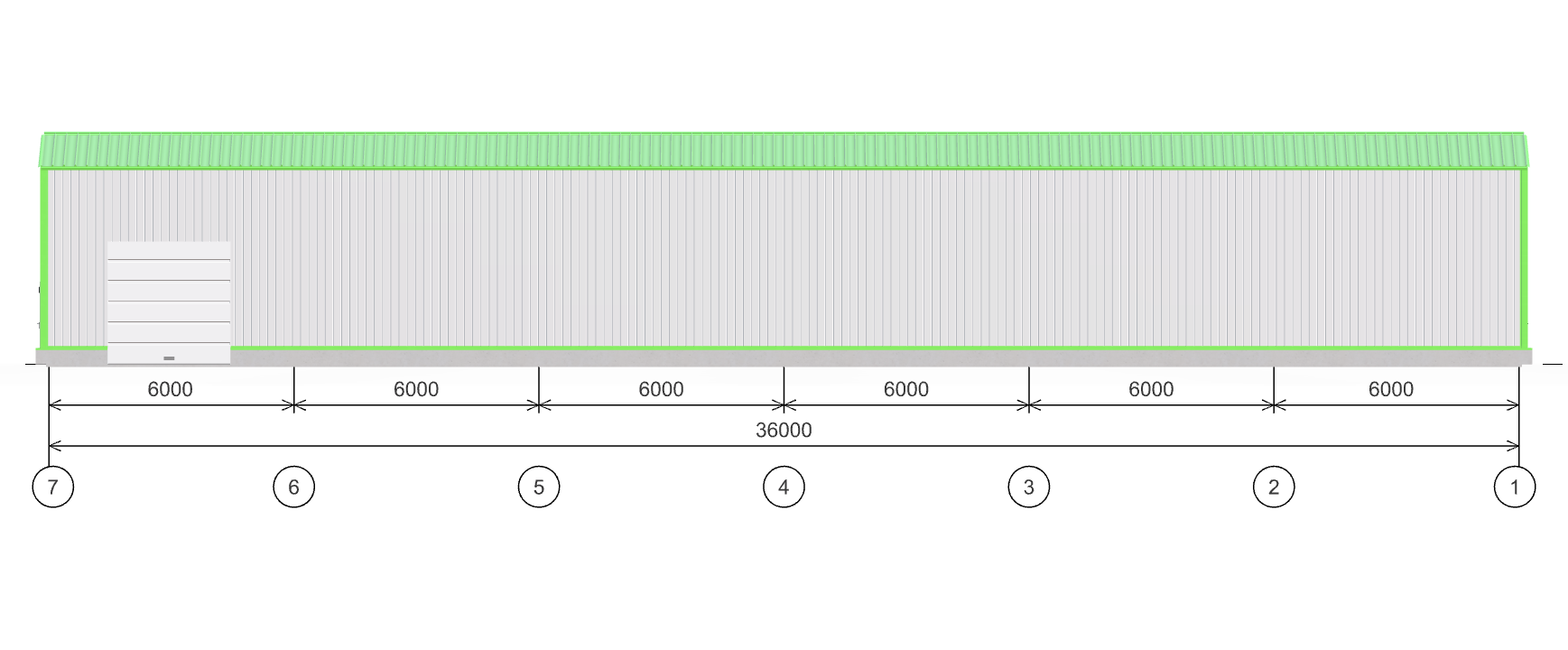 Быстровозводимый магазин, 540 кв.м