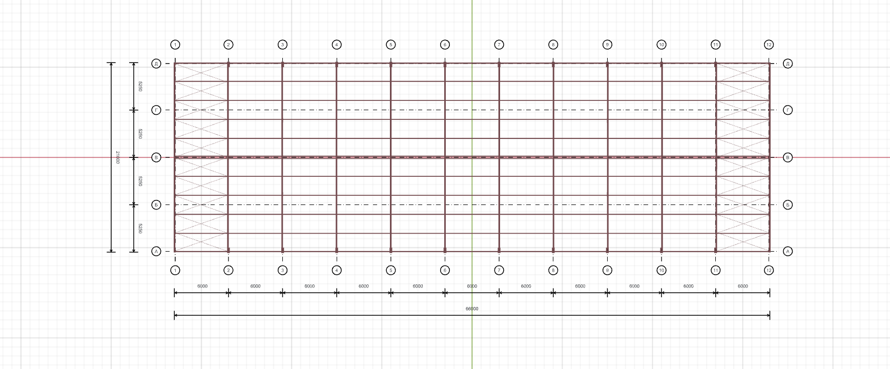 Производственное здание с кран-балкой, 1386 кв.м