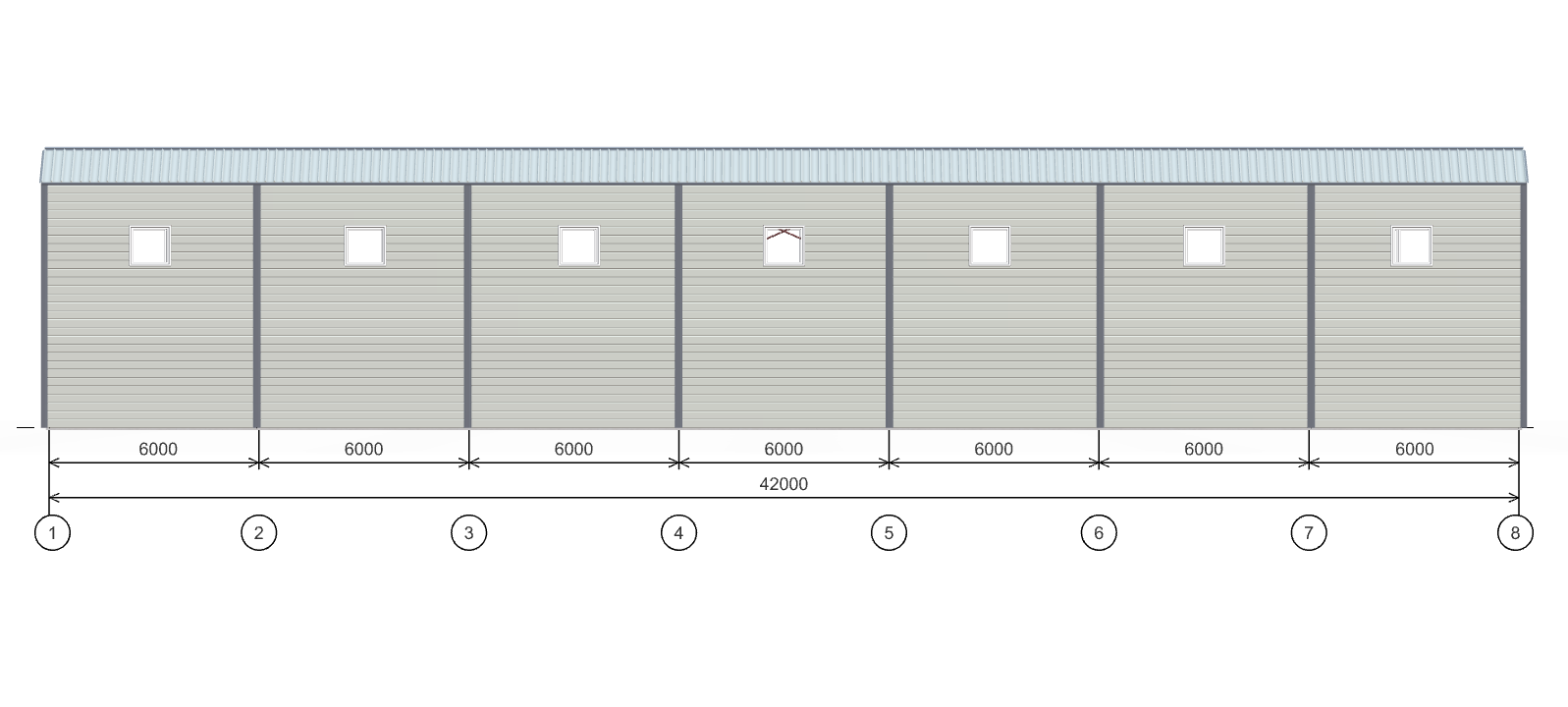 Быстровозводимая животноводческая ферма, 756 кв.м
