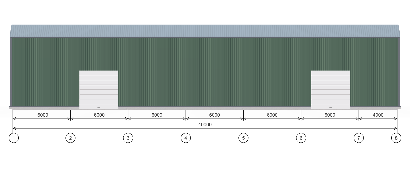Холодный ангар, 960 кв.м