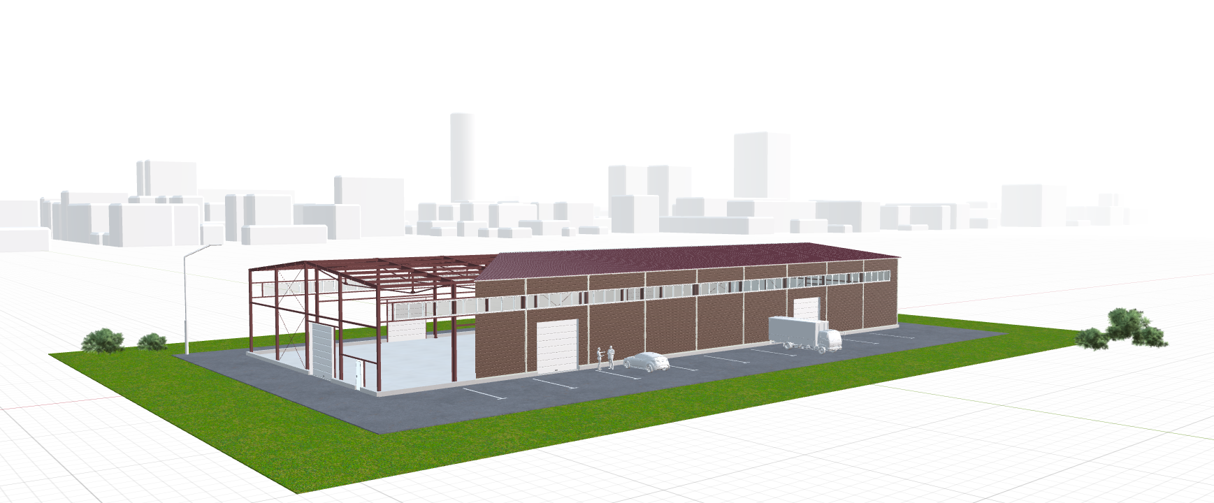 Производственное здание, 1440 кв.м