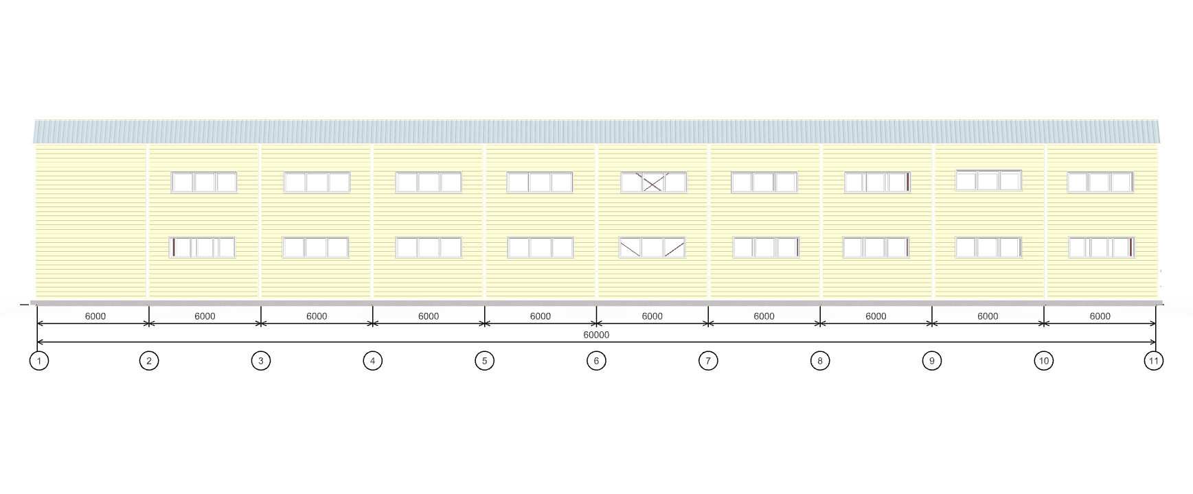 Быстровозводимый спортзал, 1440 кв.м