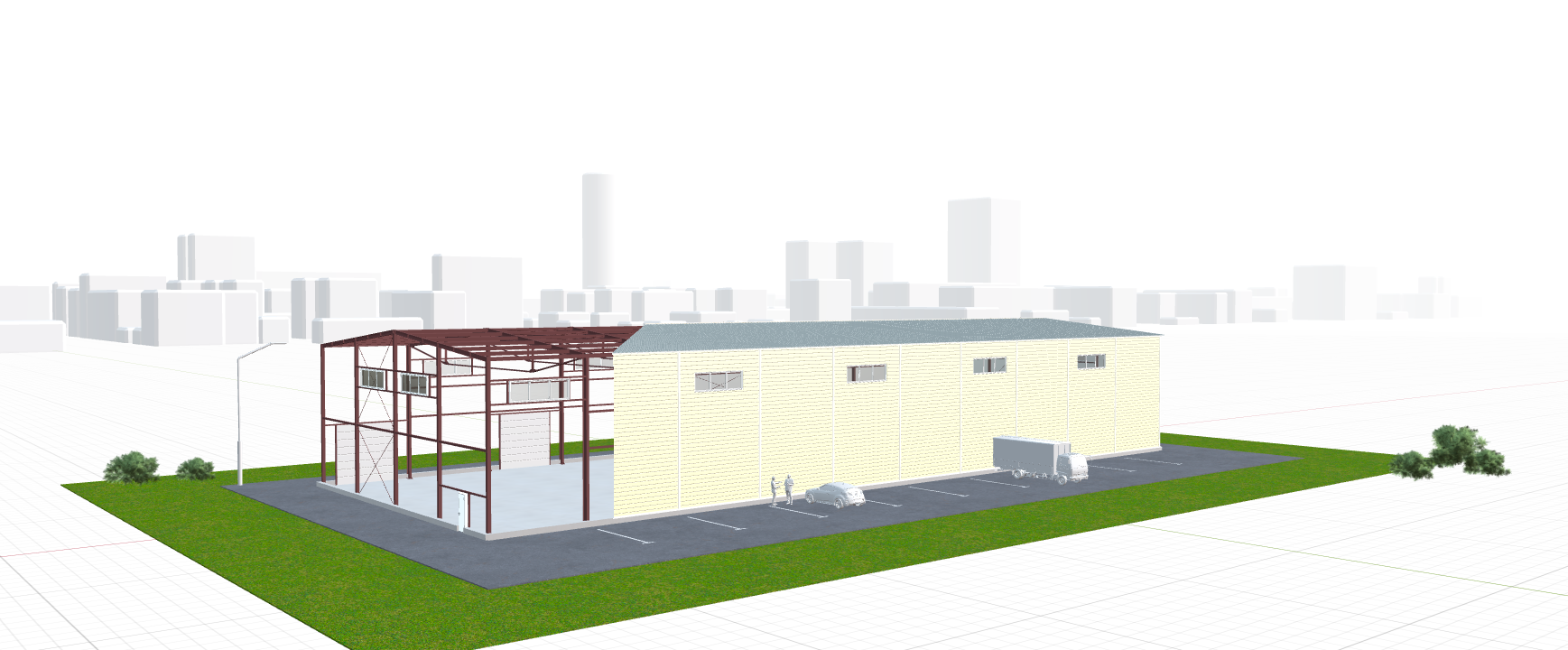 Производственное здание, 1440 кв.м