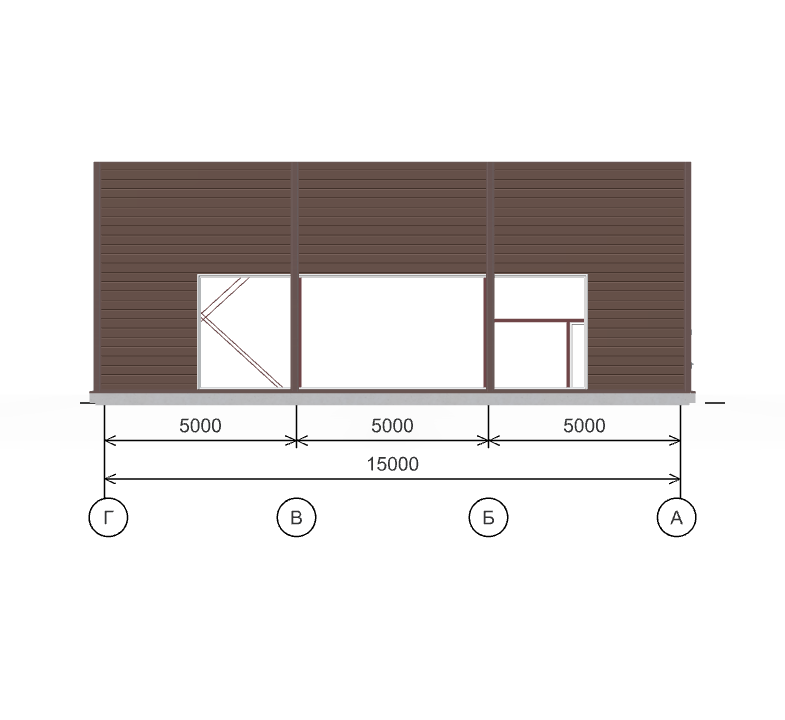 Быстровозводимый магазин, 540 кв.м