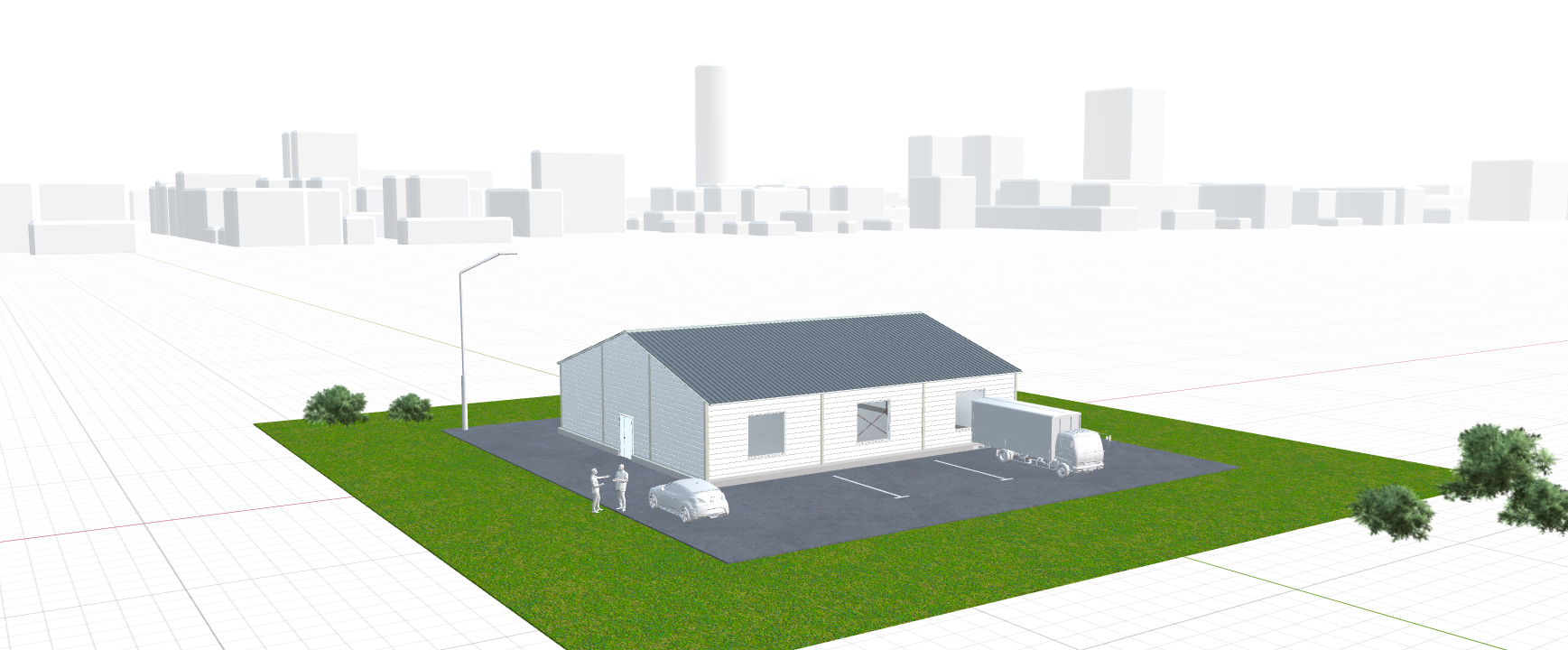 Быстровозводимый магазин, 270 кв.м