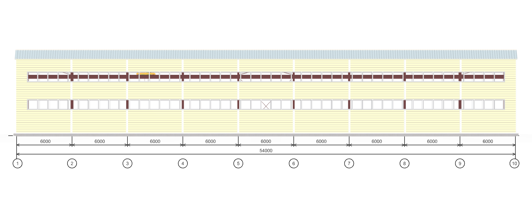 Быстровозводимый цех, 972 кв.м