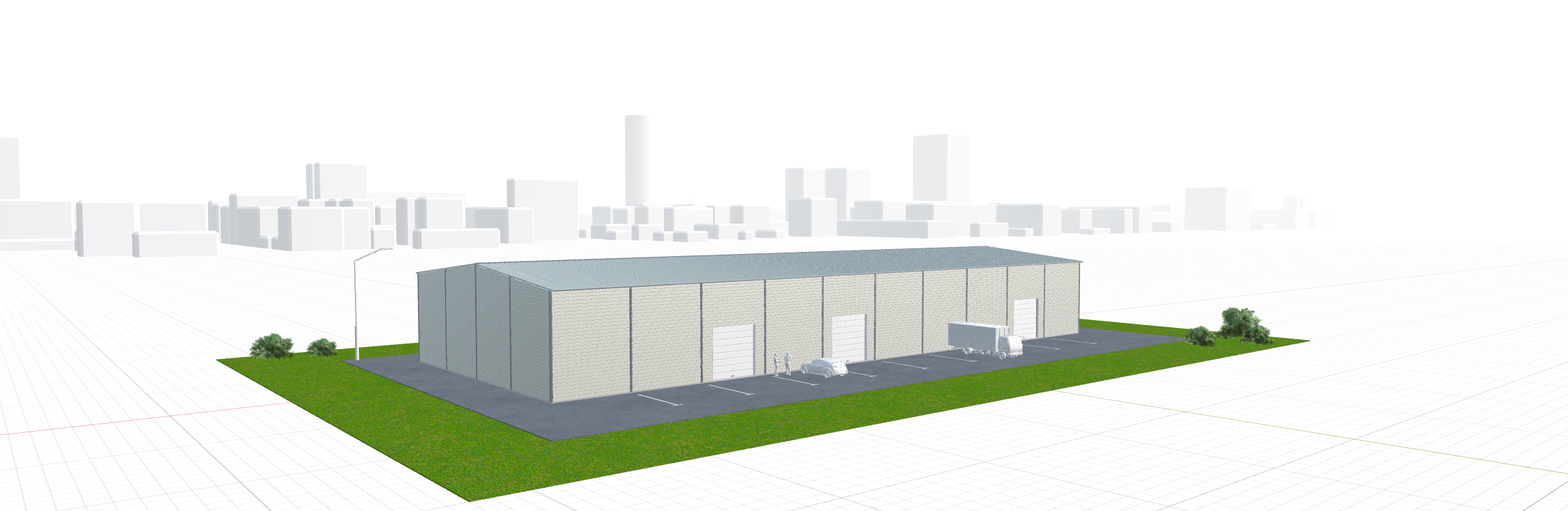 Теплое здание, 1440 кв.м