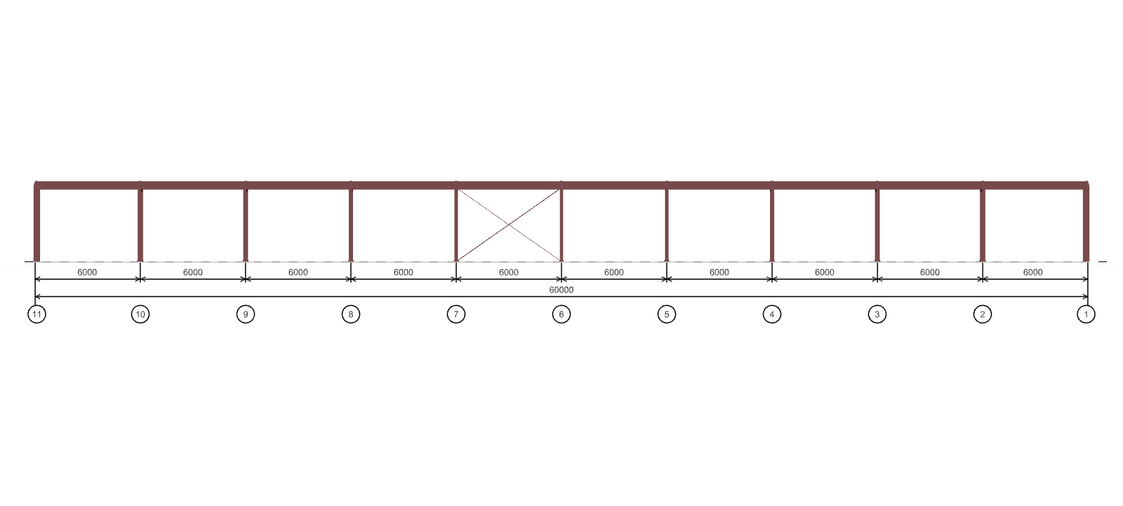 Каркас для гипермаркета, 1080 кв.м
