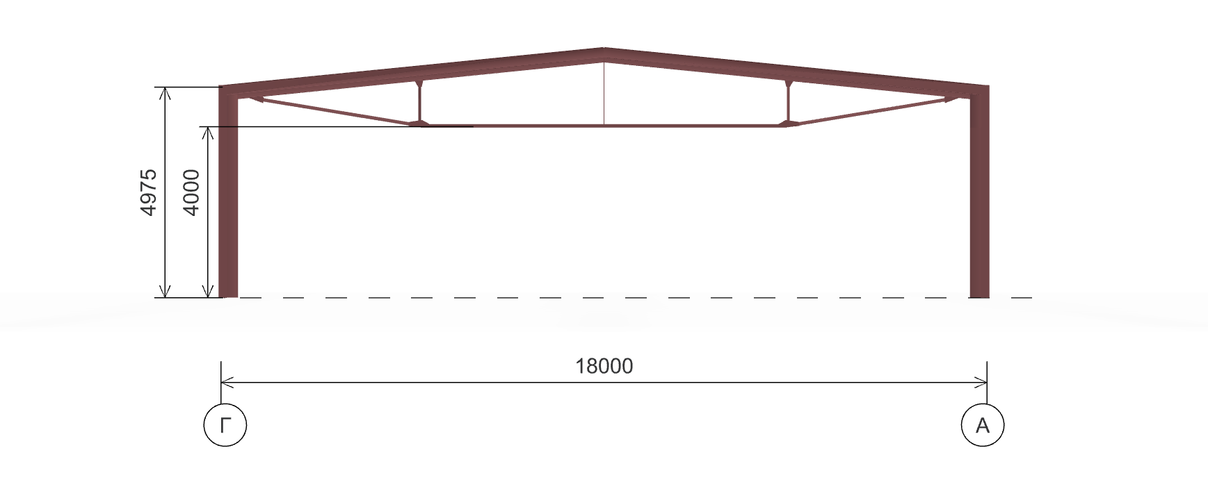 Склад для хранения техники, 324 кв.м
