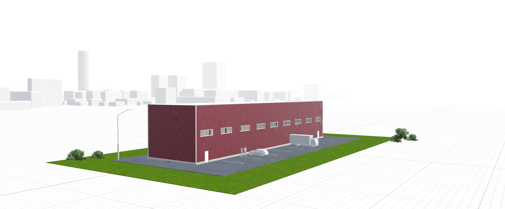 Быстровозводимое медицинское здание, 648 кв.м