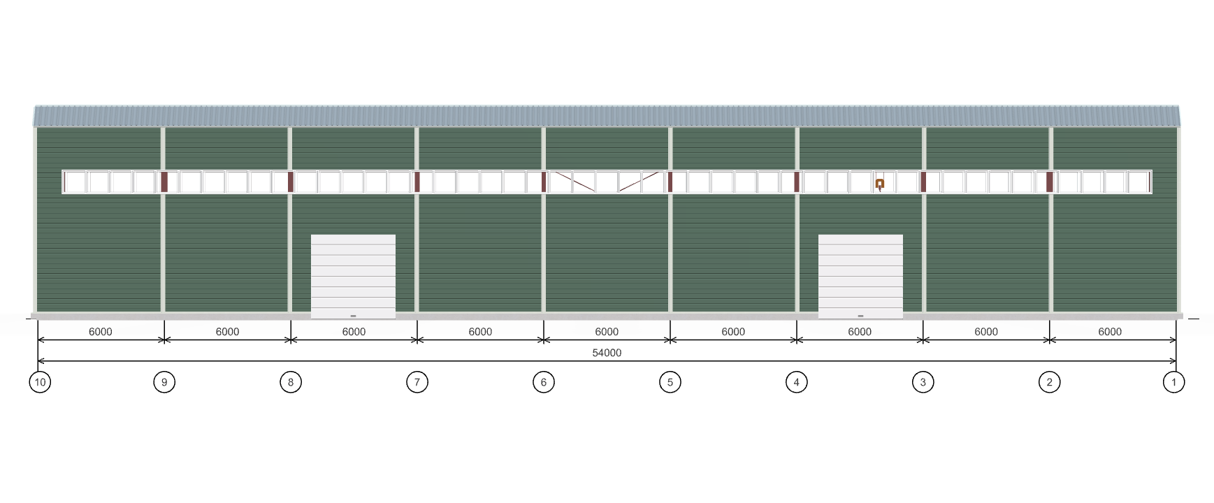 Быстровозводимый цех, 972 кв.м