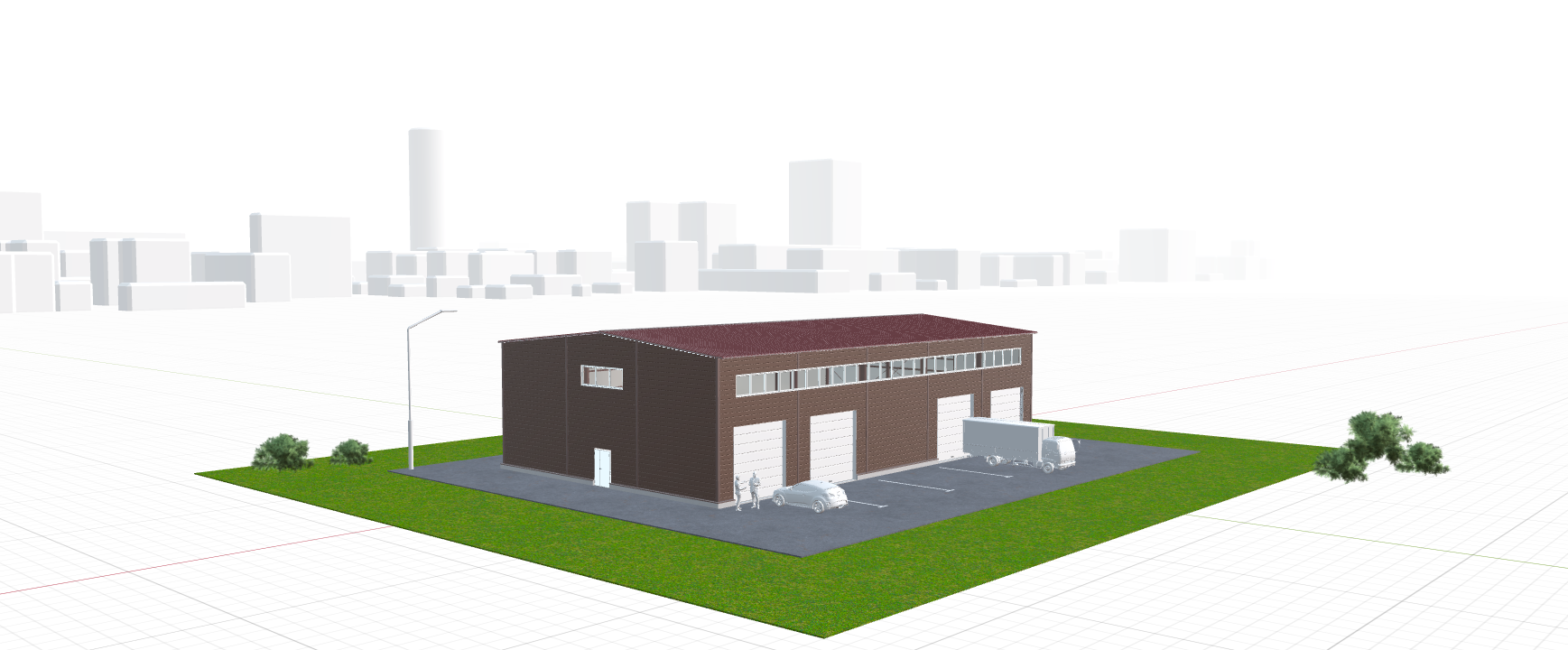 СТО для грузового транспорта, 540 кв.м