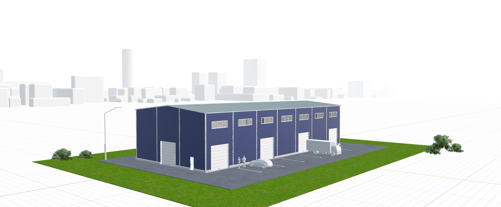 Производственное здание, 756 кв.м