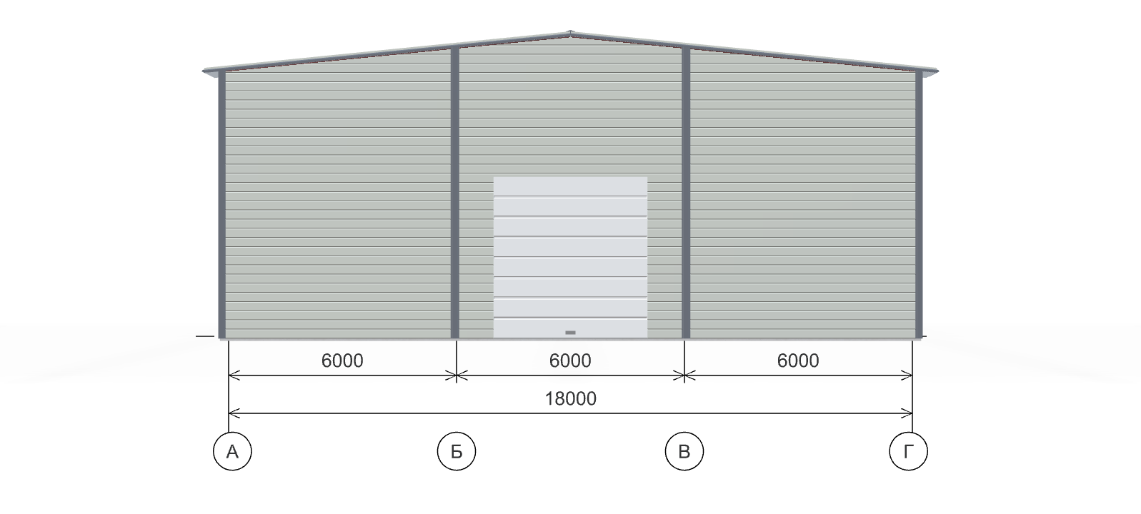 Быстровозводимая животноводческая ферма, 756 кв.м