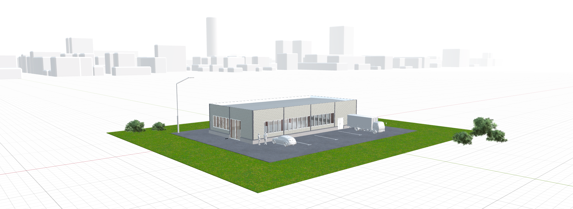 Быстровозводимый магазин, 288 кв.м