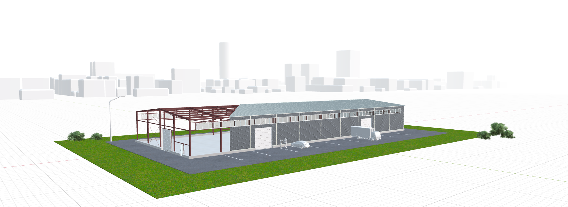 Производственное здание, 1440 кв.м