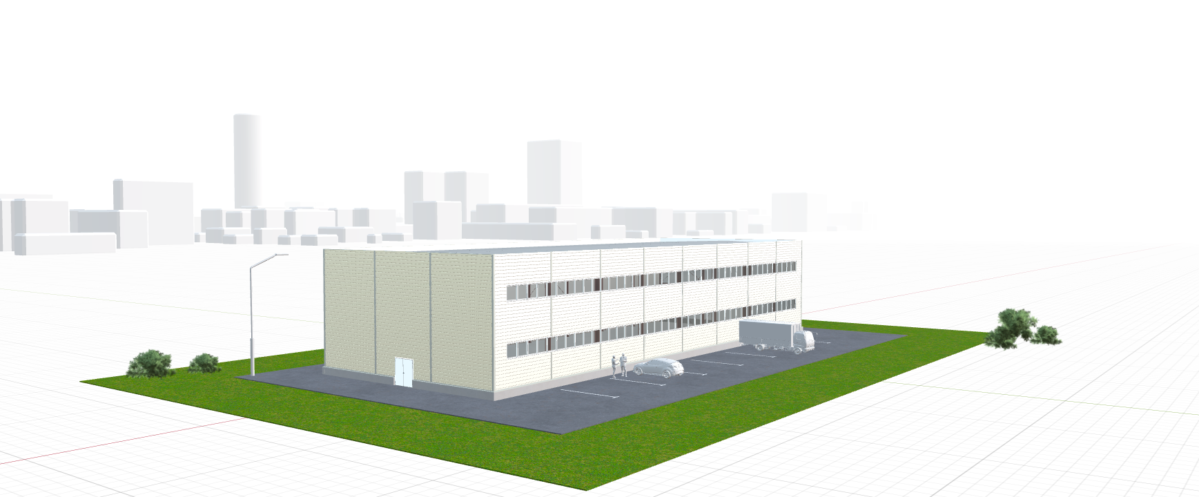 Производственное здание, 864 кв.м