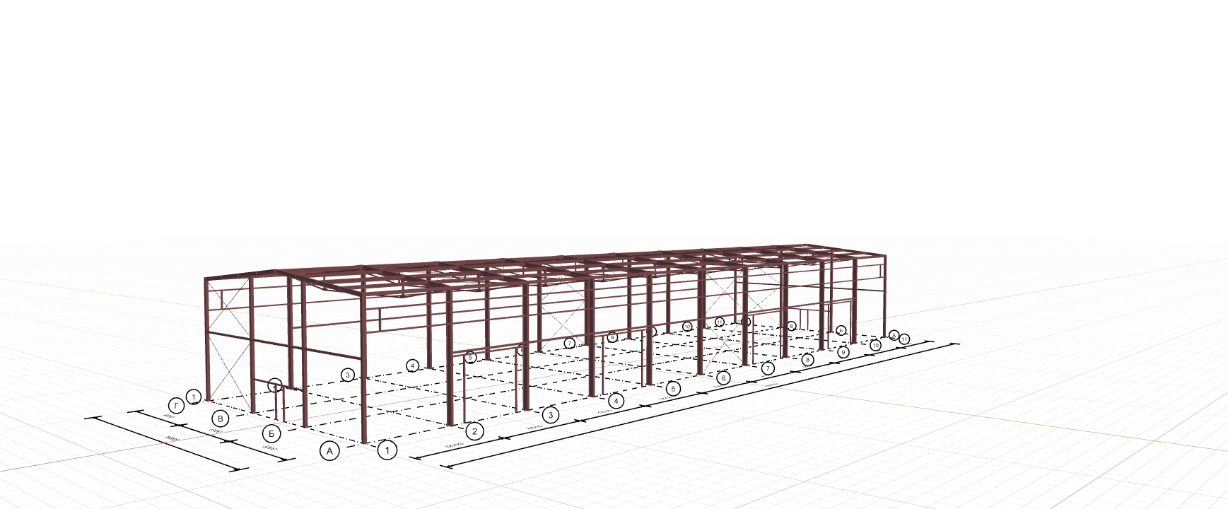 Ангар для грузового транспорта, 1080 кв.м