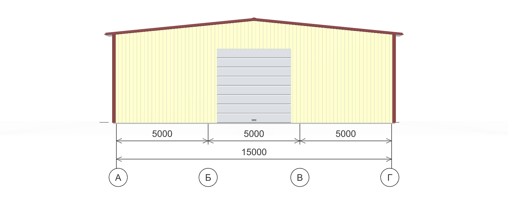 Быстровозводимый магазин, 450 кв.м