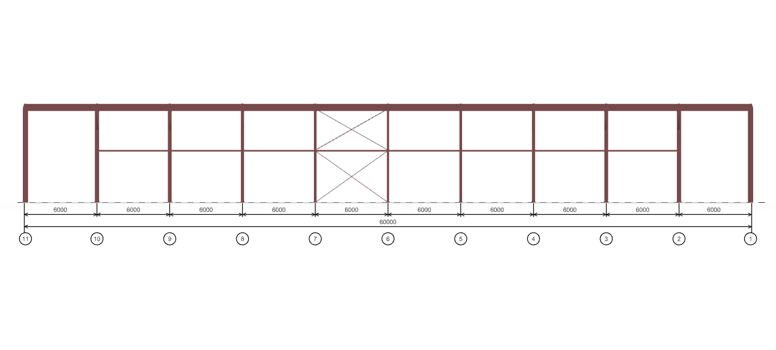 Каркас для столовой, 1440 кв.м
