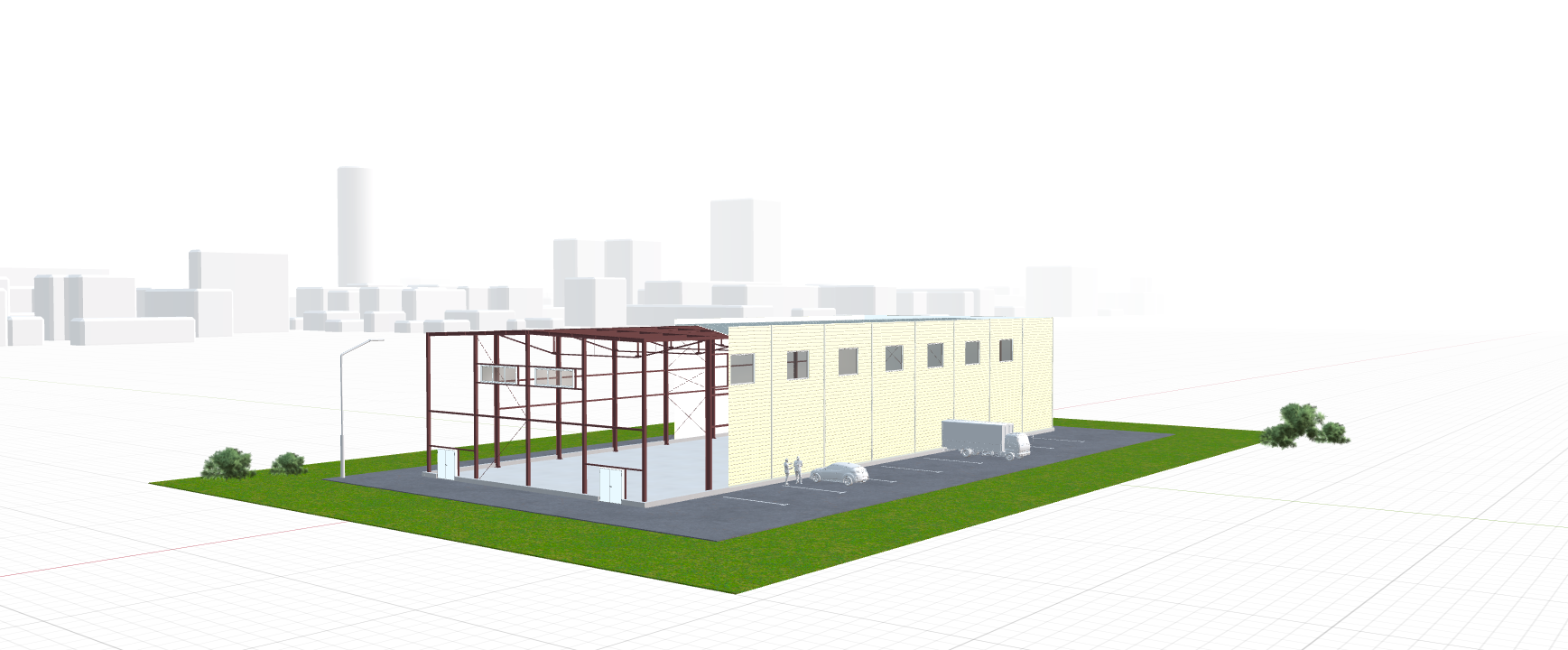 Торговый павильон, 1134 кв.м