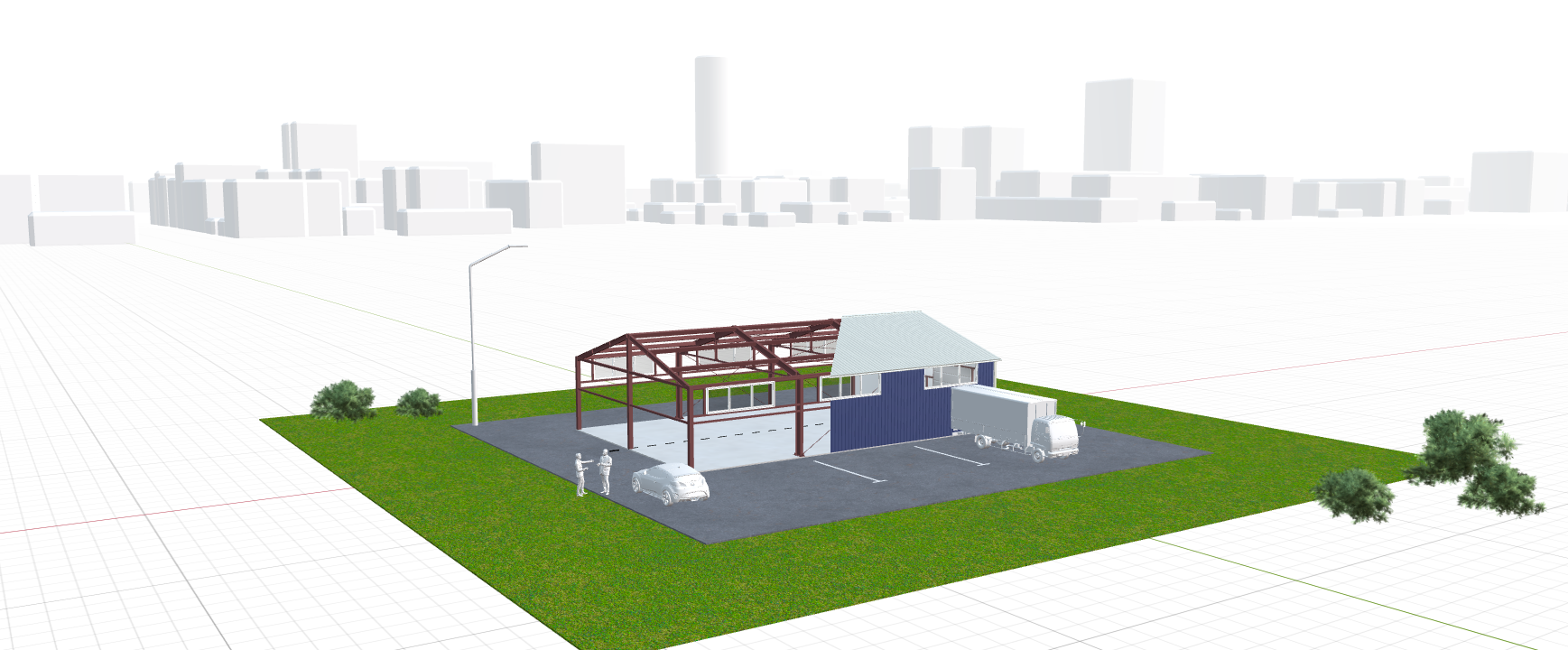 Холодный ангар, 216 кв.м