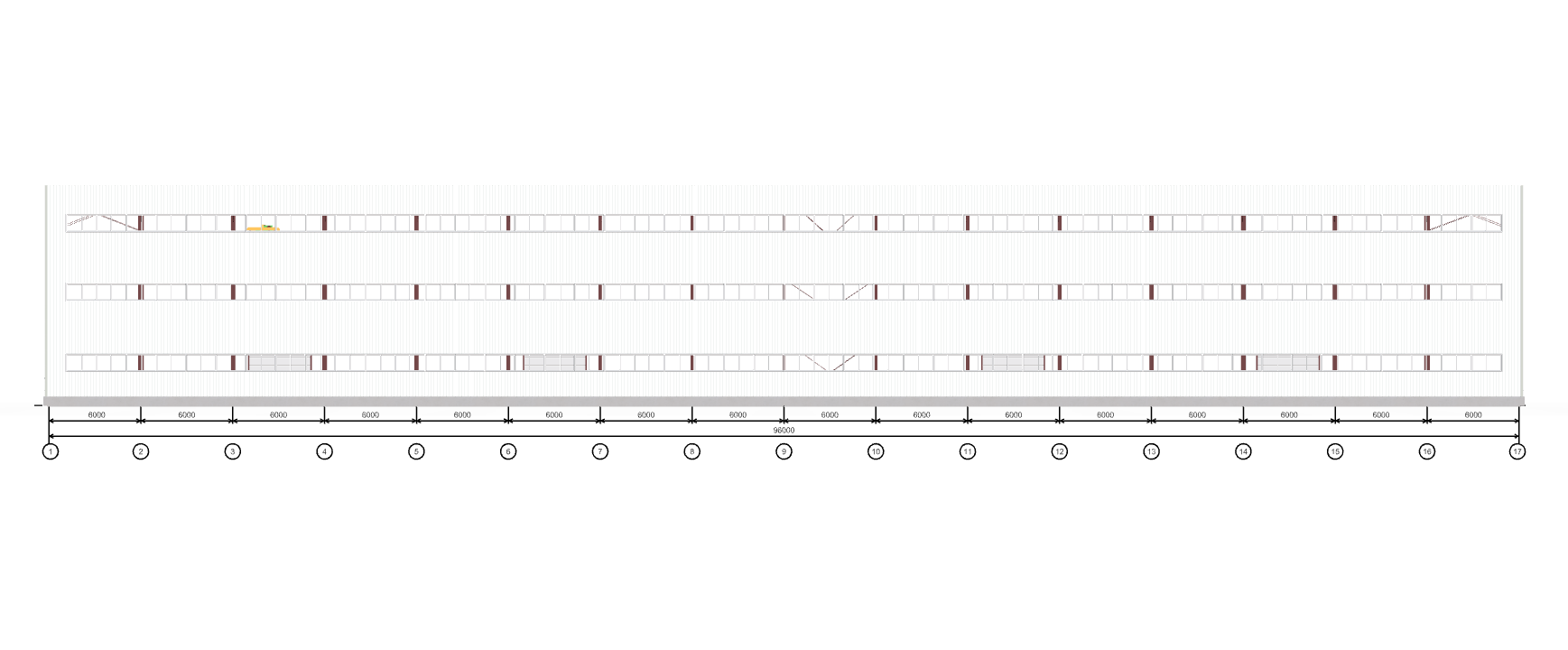 Производственное здание с кран-балкой, 2304 кв.м