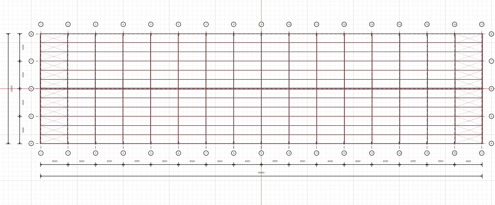 Холодный ангар с кран-балкой, 2304 кв.м