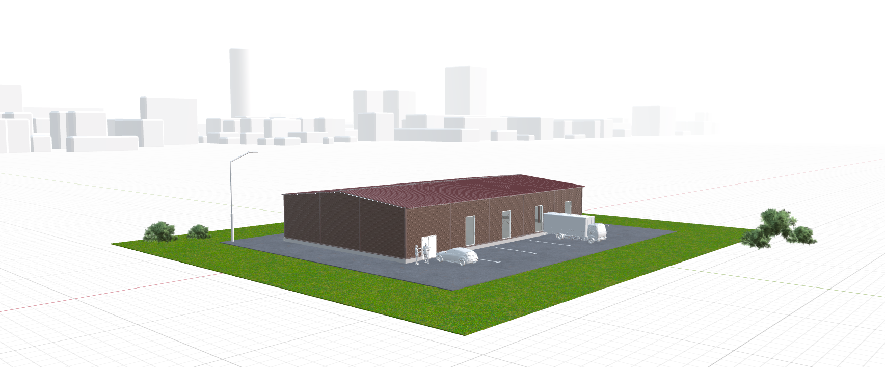 Быстровозводимый офис, 540 кв.м