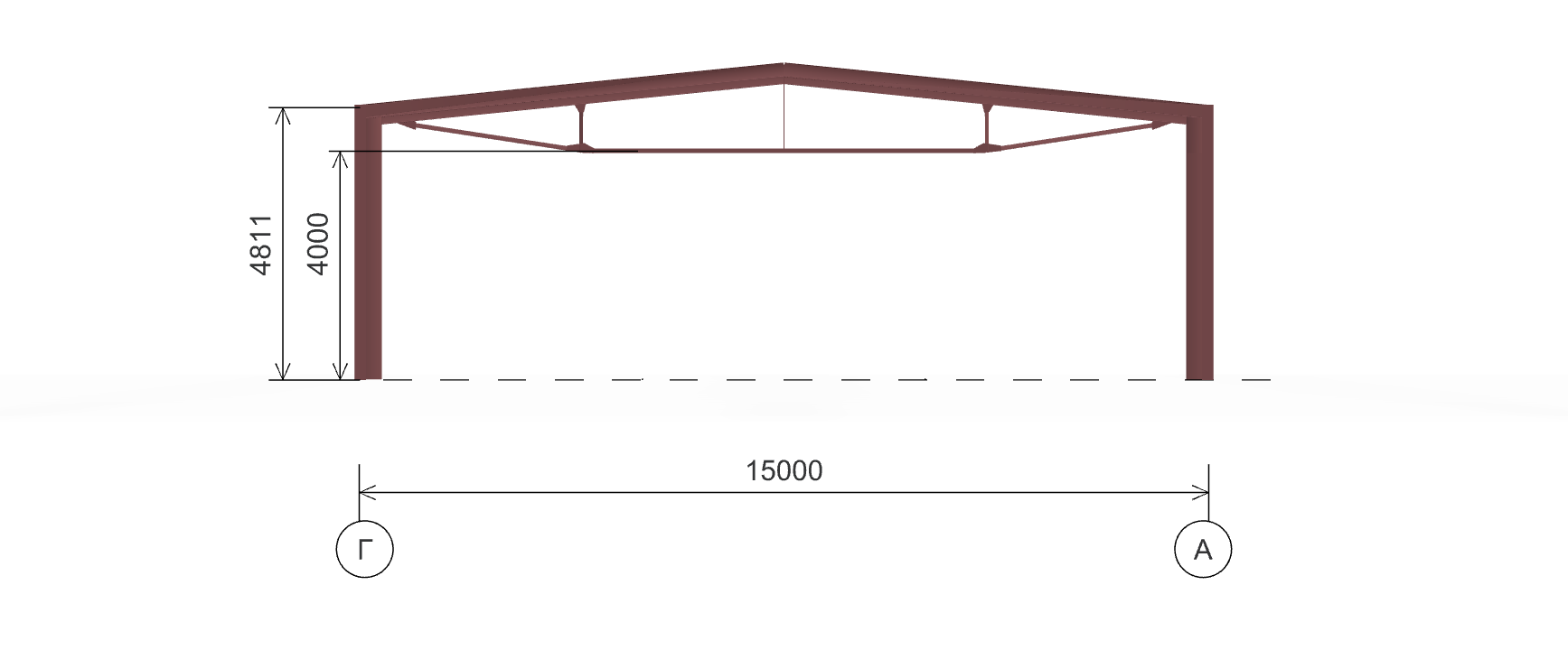 Быстровозводимый магазин, 450 кв.м