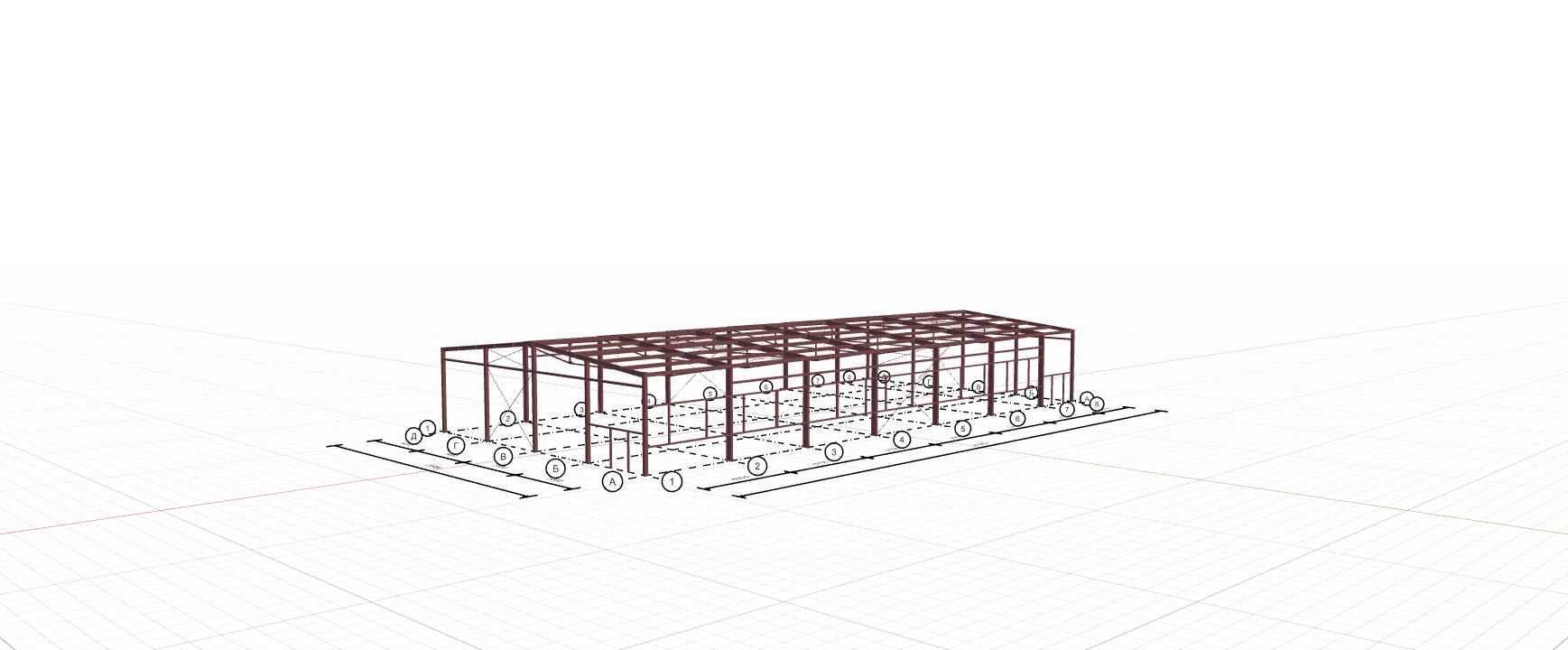 Быстровозводимый офис, 800 кв.м