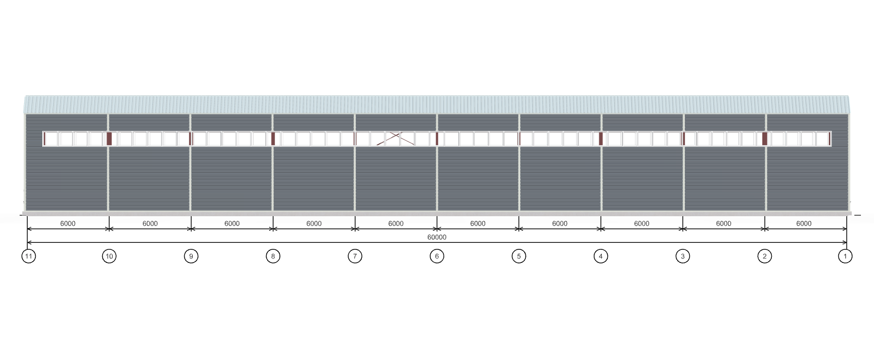Быстровозводимый цех, 1440 кв.м